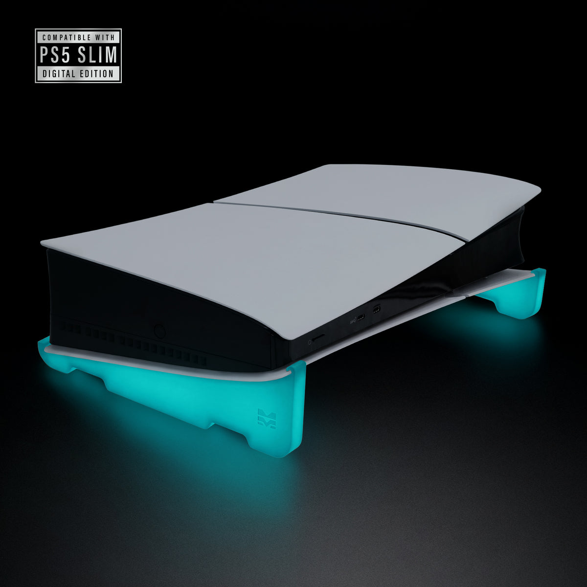 PureLift Horizontal Stand for PS5 Slim Digital Edition - Glow in the Dark