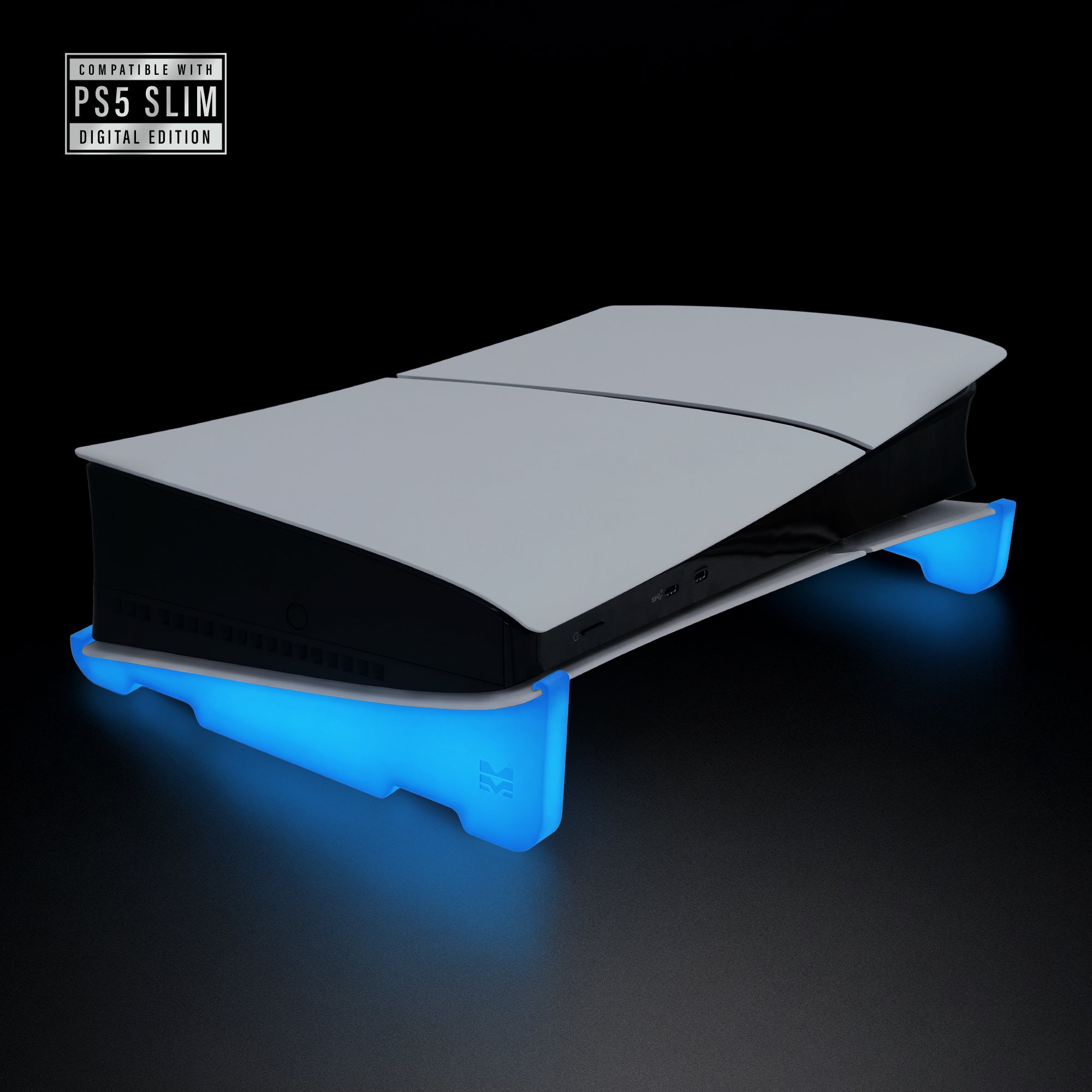 PureLift Horizontal Stand for PS5 Slim Digital Edition - Glow in the Dark