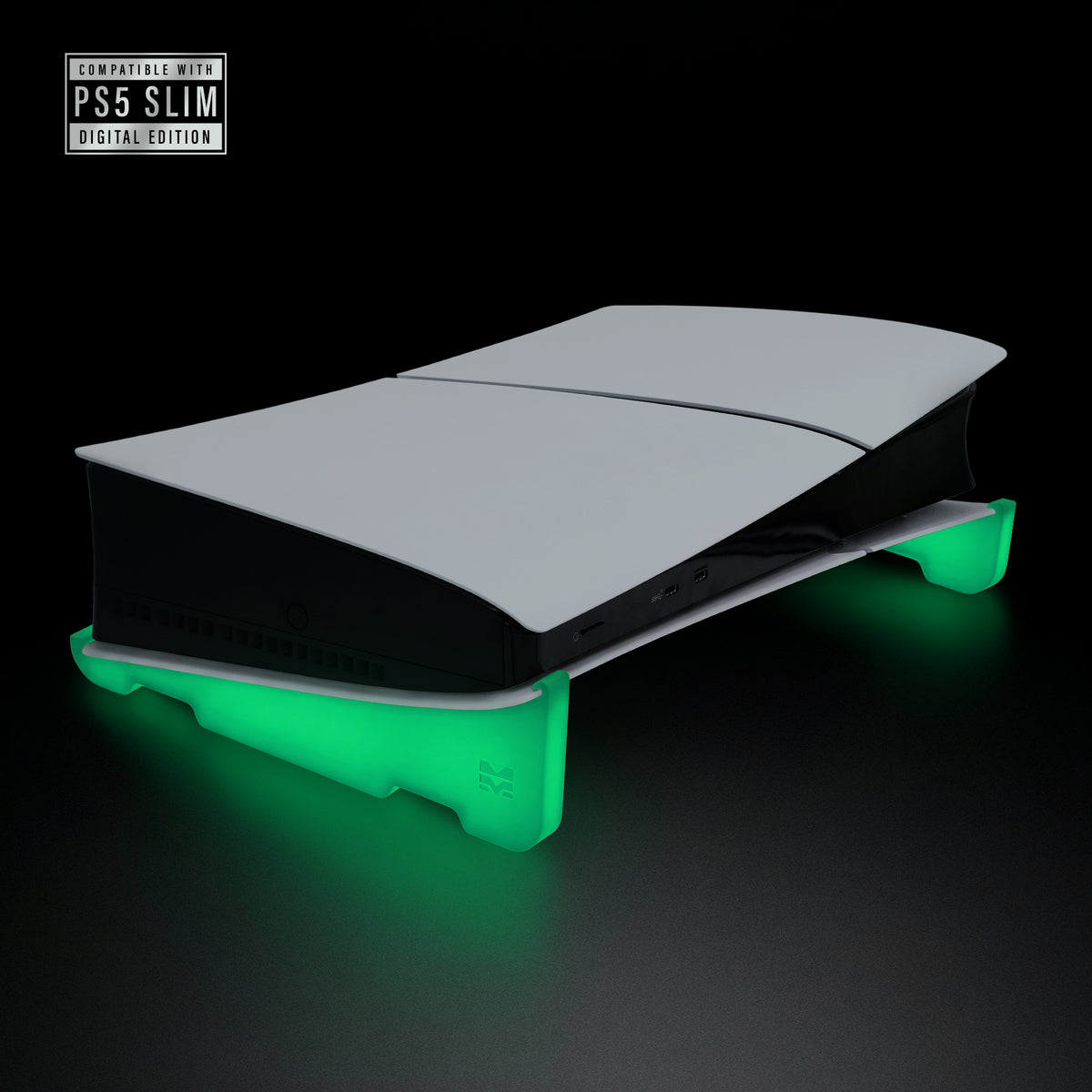 PureLift Horizontal Stand for PS5 Slim Digital Edition - Glow in the Dark