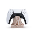 Morpiq RootDock - Tree Root PS5 Controller Stand | 3D Printed | Natural Wood Finish