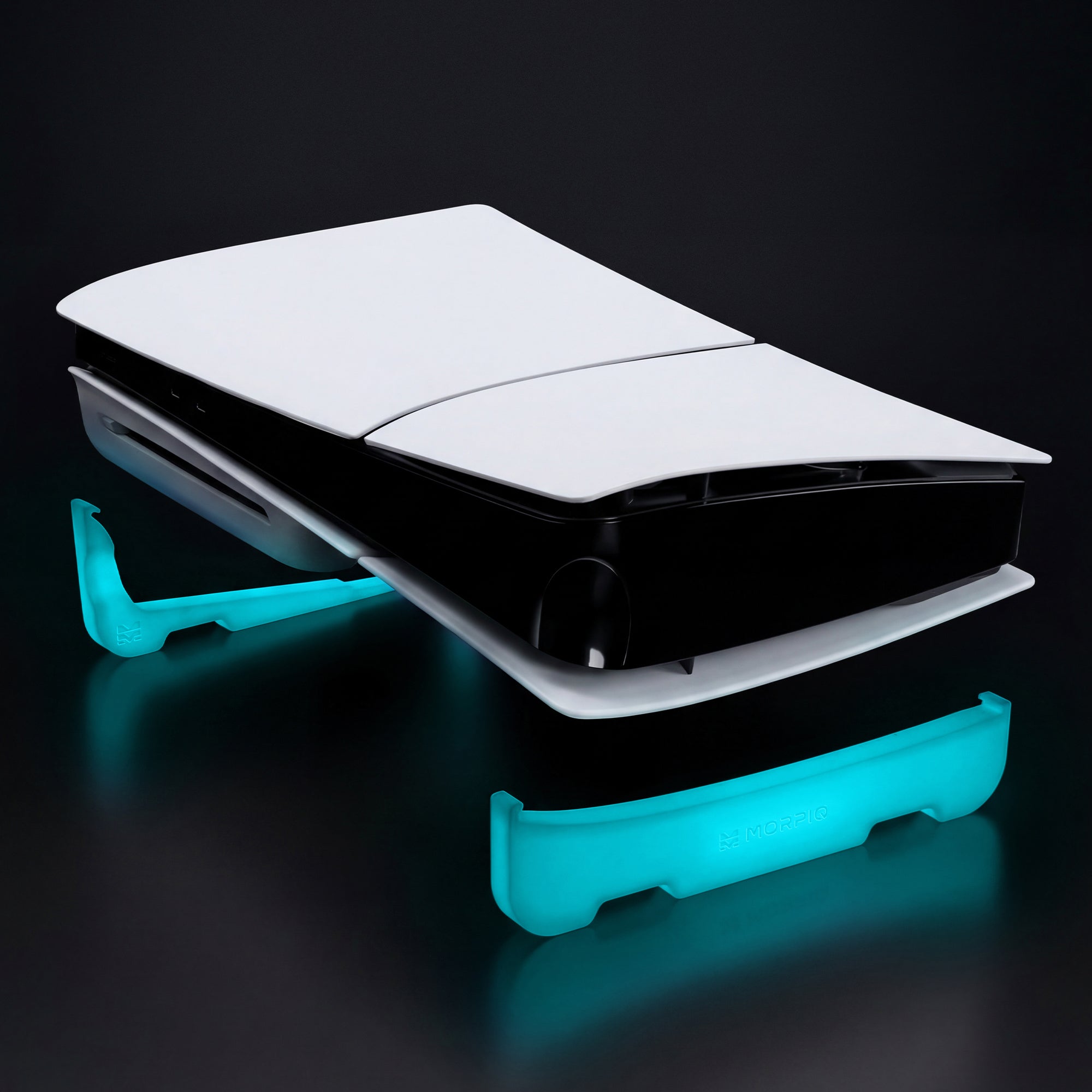 PureLift Horizontal Stand for PS5 Slim Disc Edition - Glow in the Dark
