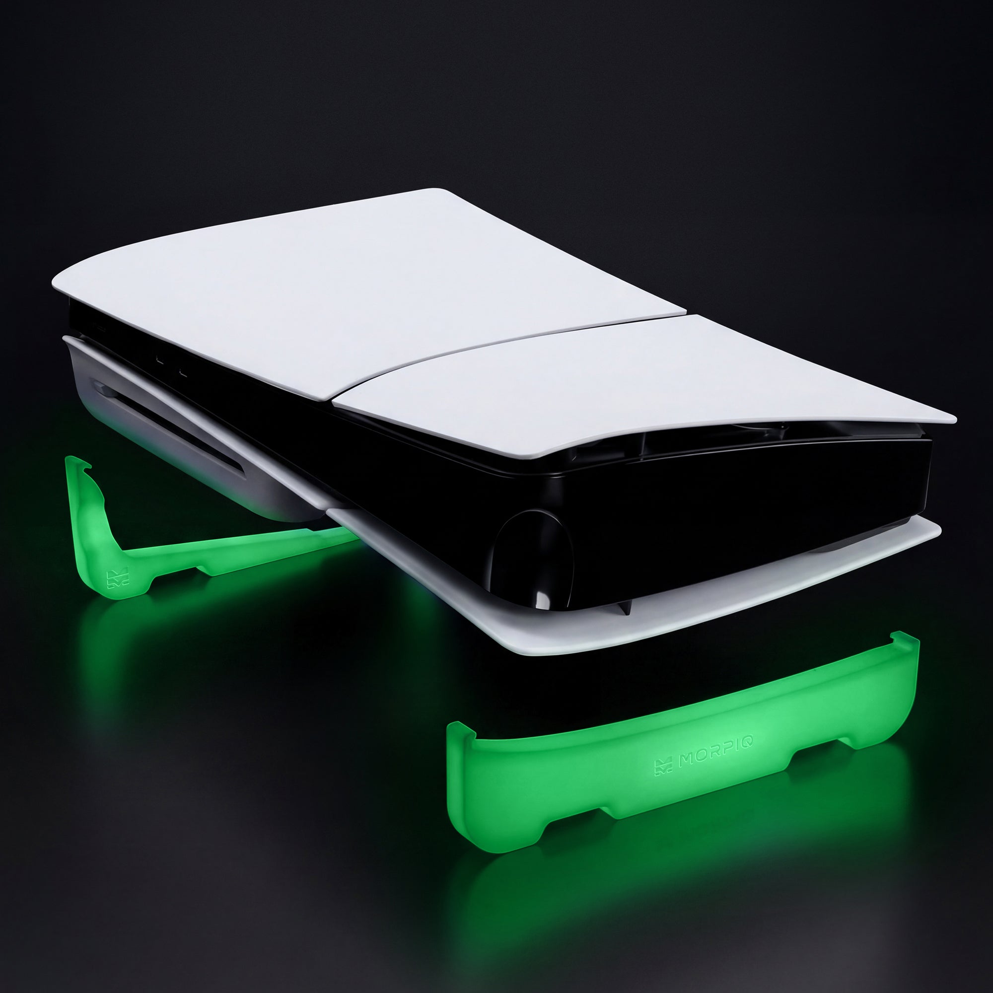 PureLift Horizontal Stand for PS5 Slim Disc Edition - Glow in the Dark