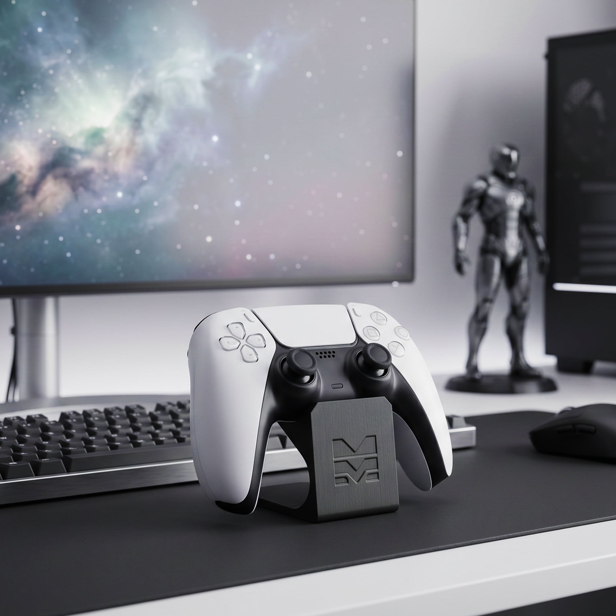 Morpiq Universal Single Controller Stand – 3D Printed Dock for PS5, Xbox & PC