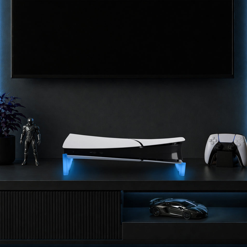 PureLift Horizontal Stand for PS5 Slim Digital Edition - Glow in the Dark